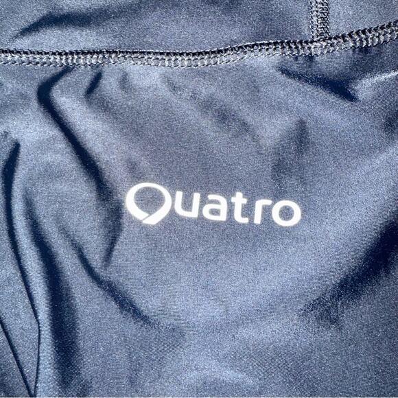 Quatro Gymnastics Black Leggings - Picture 2 of 3